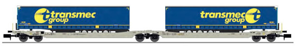 REE Modeles NW-182 - Twin car Sdggmrs AAE Cargo + 2 trailers TRANSMEC Group – Era V-VI